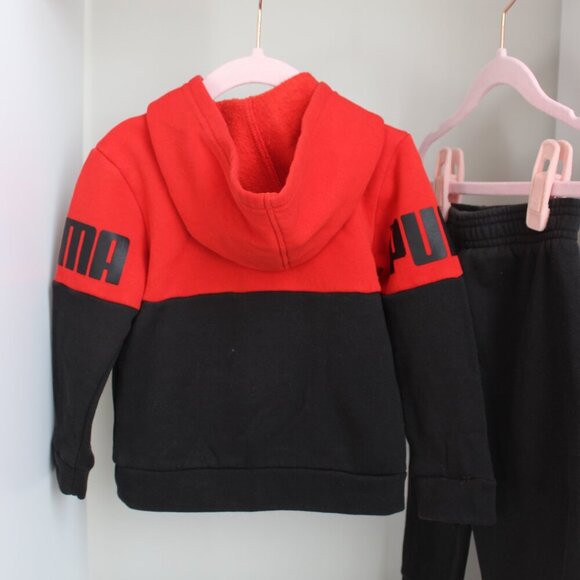 Puma 2 pc set baby toddler hoodie and pants - Picture 2 of 5